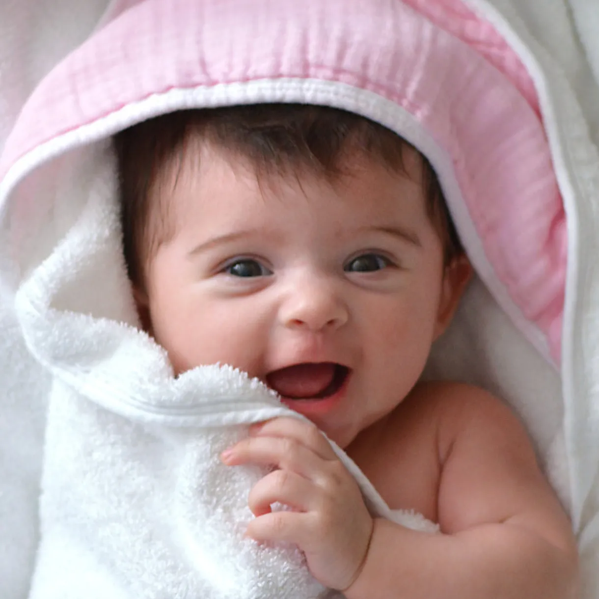 9-Piece BUBBLES & CUDDLES Organic Cotton Bath Gift Set