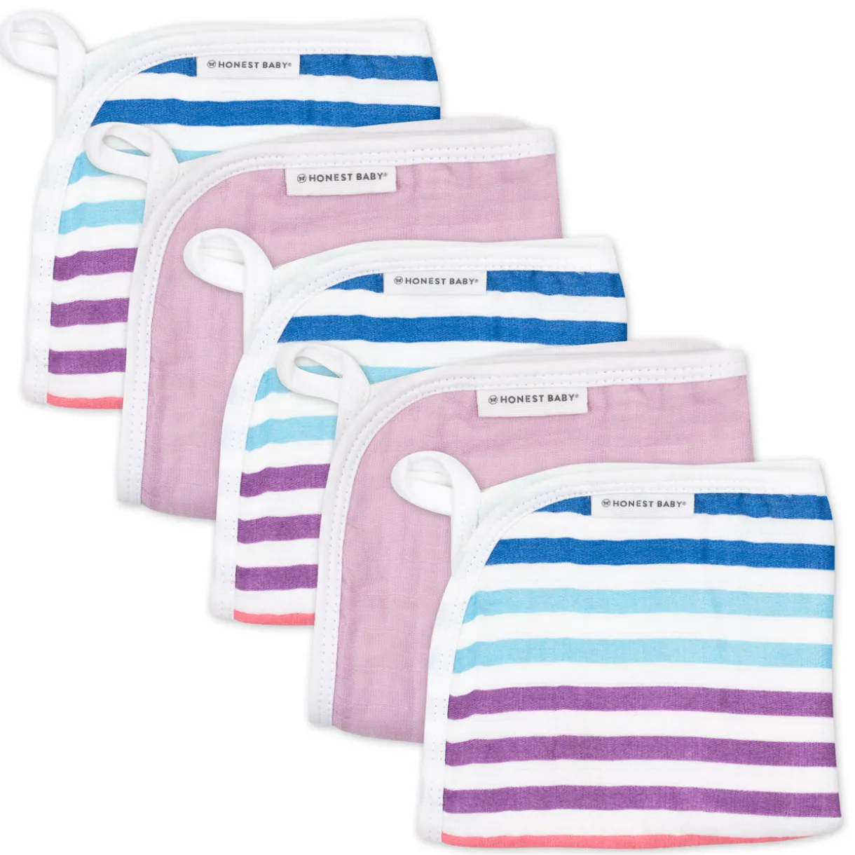 9-Piece BUBBLES & CUDDLES Organic Cotton Bath Gift Set