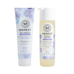 9-Piece BUBBLES & CUDDLES Organic Cotton Bath Gift Set
