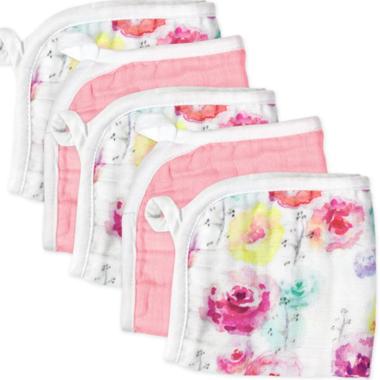 9-Piece BUBBLES & CUDDLES Organic Cotton Bath Gift Set