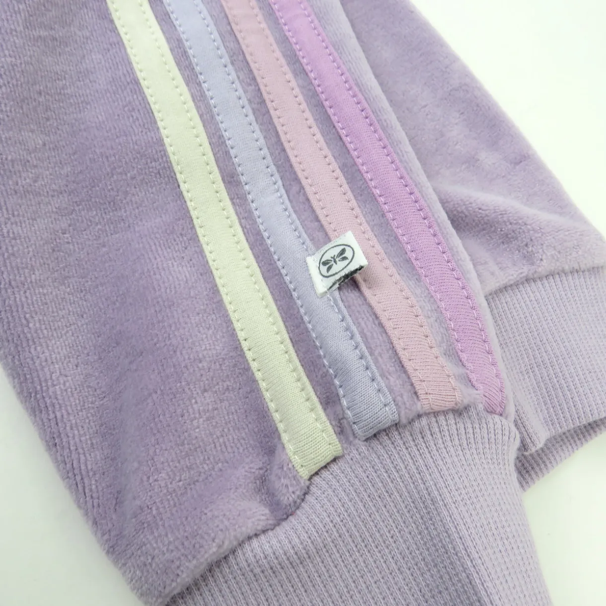 2 Piece Cozy Velour Pop Over Hoodie and Sweatpant Set
