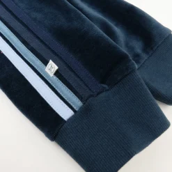2 Piece Cozy Velour Pop Over Hoodie and Sweatpant Set