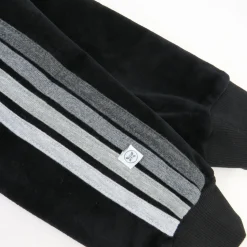 2 Piece Cozy Velour Zip Front Hoodie and Sweatpant Set