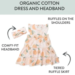 2 Piece Dress and Headband Set