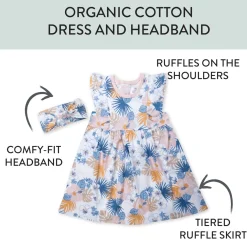 2-Piece Dress and Headband Set
