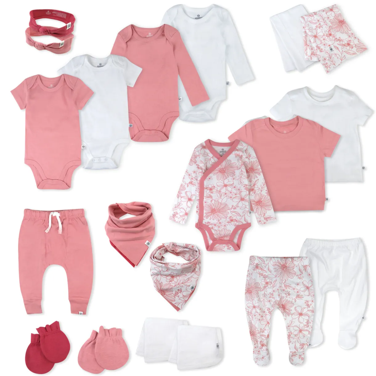 20-Piece HITTIN THE TOWN Organic Cotton Gift Set