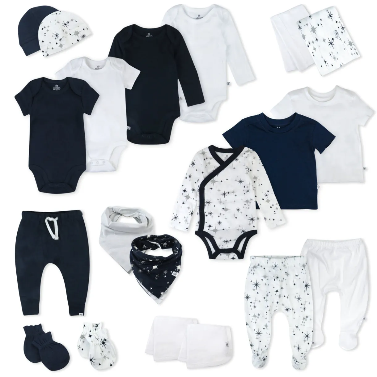 20-Piece HITTIN THE TOWN Organic Cotton Gift Set