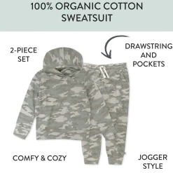 2-Piece Light Weight Hoodie & Sweatpant Set