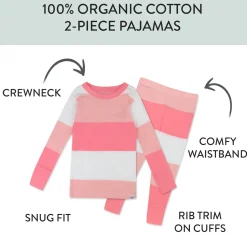 4-Piece Long Sleeve PJ Set
