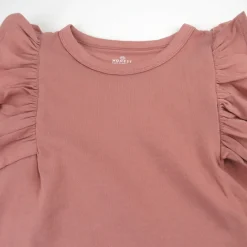 3-Piece Long Sleeve Ruffle T-Shirts