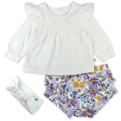 3-Piece Novelty Top, Bloomer & Headband Set