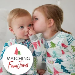 4-Piece Organic Cotton Holiday PJ Set