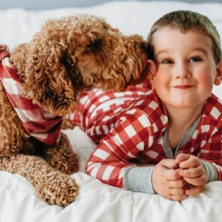 4-Piece Organic Cotton Holiday PJ Set