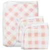 3-Piece Organic Cotton Hooded Towel Set
