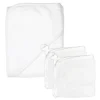 3-Piece Organic Cotton Hooded Towel Set