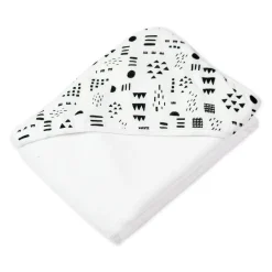 3-Piece Organic Cotton Hooded Towel Set