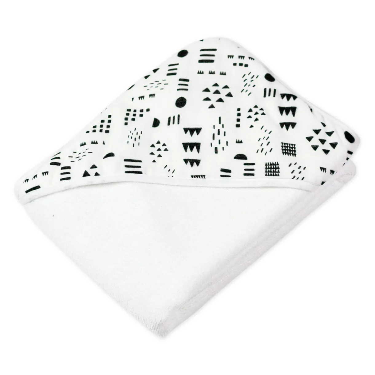 3-Piece Organic Cotton Hooded Towel Set