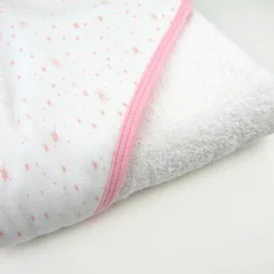 3-Piece Organic Cotton Hooded Towel Set