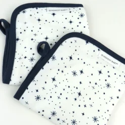 3-Piece Organic Cotton Hooded Towel Set