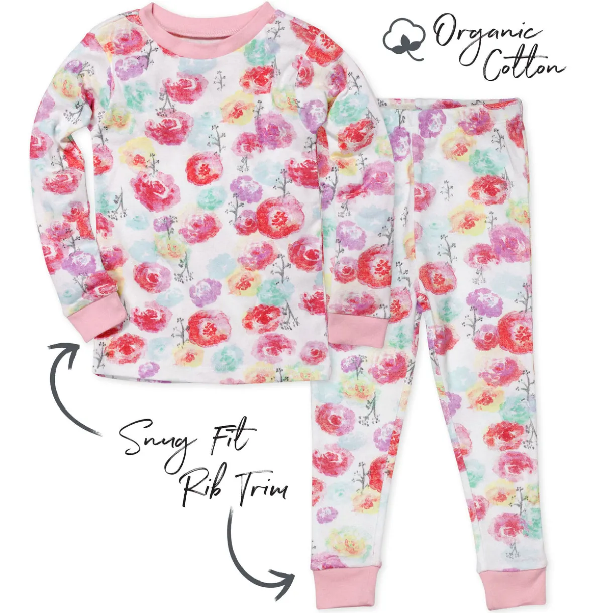 2-Piece Organic Cotton Pajamas