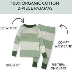 2-Piece Organic Cotton Pajamas