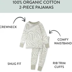 2-Piece Organic Cotton Pajamas