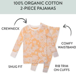 2-Piece Organic Cotton Pajamas