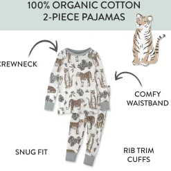 2-Piece Organic Cotton Pajamas