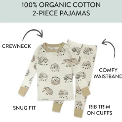 2-Piece Organic Cotton Pajamas
