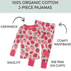 2-Piece Organic Cotton Pajamas