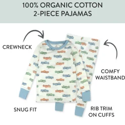 2-Piece Organic Cotton Pajamas