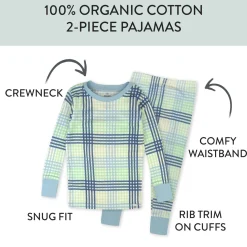2-Piece Organic Cotton Pajamas