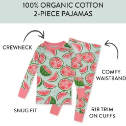 2-Piece Organic Cotton Pajamas