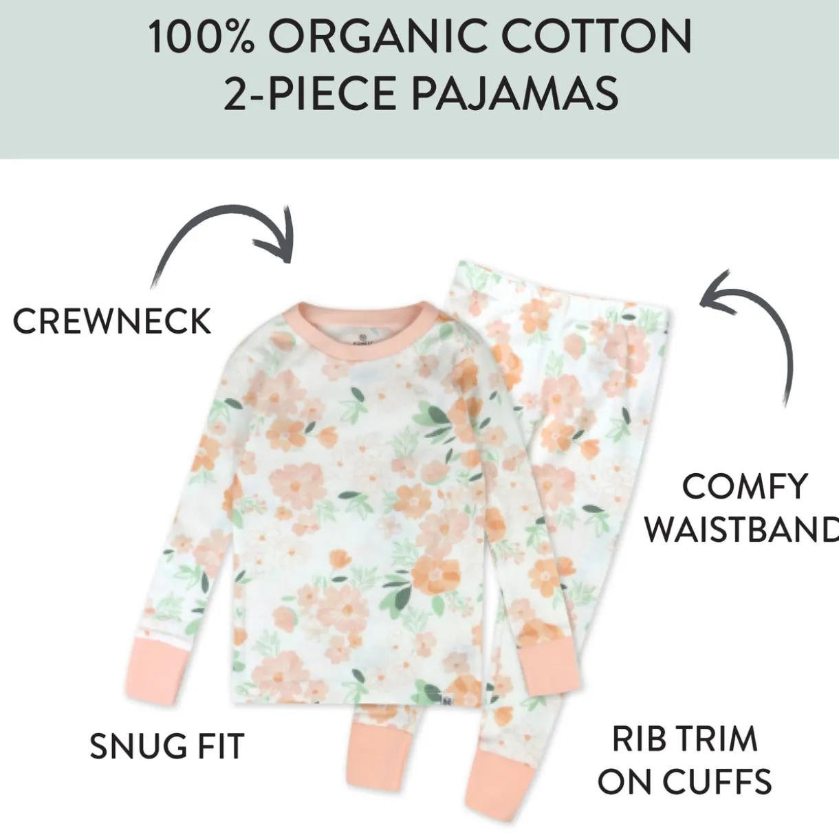 2-Piece Organic Cotton Pajamas