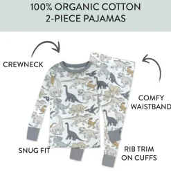 2-Piece Organic Cotton Pajamas