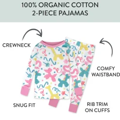 2-Piece Organic Cotton Pajamas