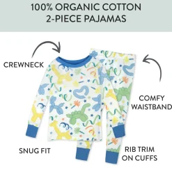 2-Piece Organic Cotton Pajamas