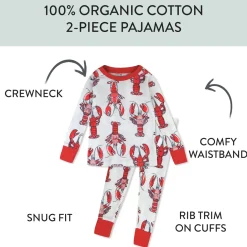 2-Piece Organic Cotton Pajamas