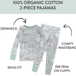 2-Piece Organic Cotton Pajamas