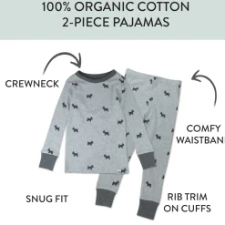 2-Piece Organic Cotton Pajamas