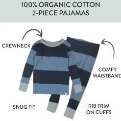 2-Piece Organic Cotton Pajamas