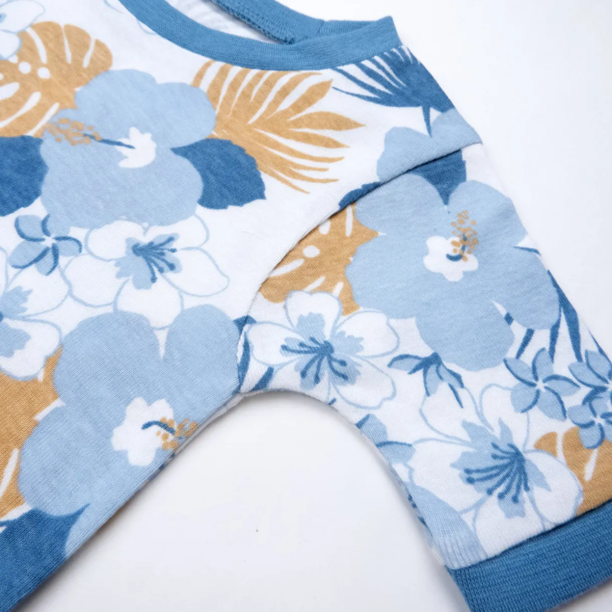 2-Piece Organic Cotton Short Sleeve & Shorts Pajama Set