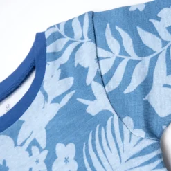 2-Piece Organic Cotton Short Sleeve & Shorts Pajama Set