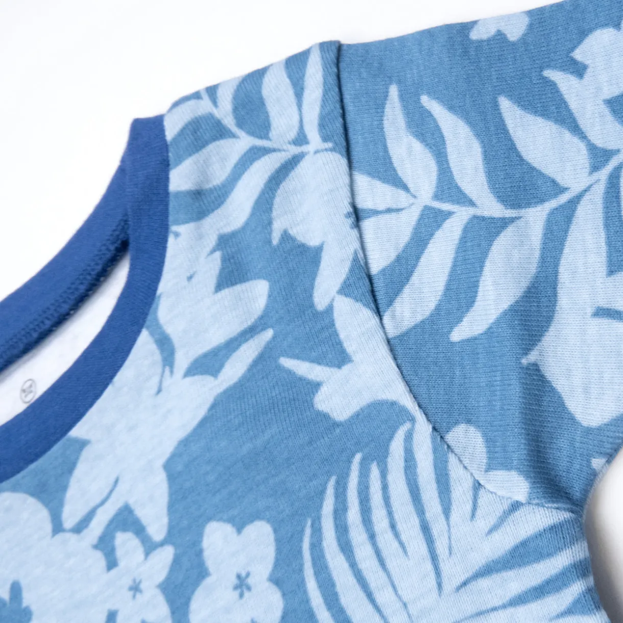 2-Piece Organic Cotton Short Sleeve & Shorts Pajama Set