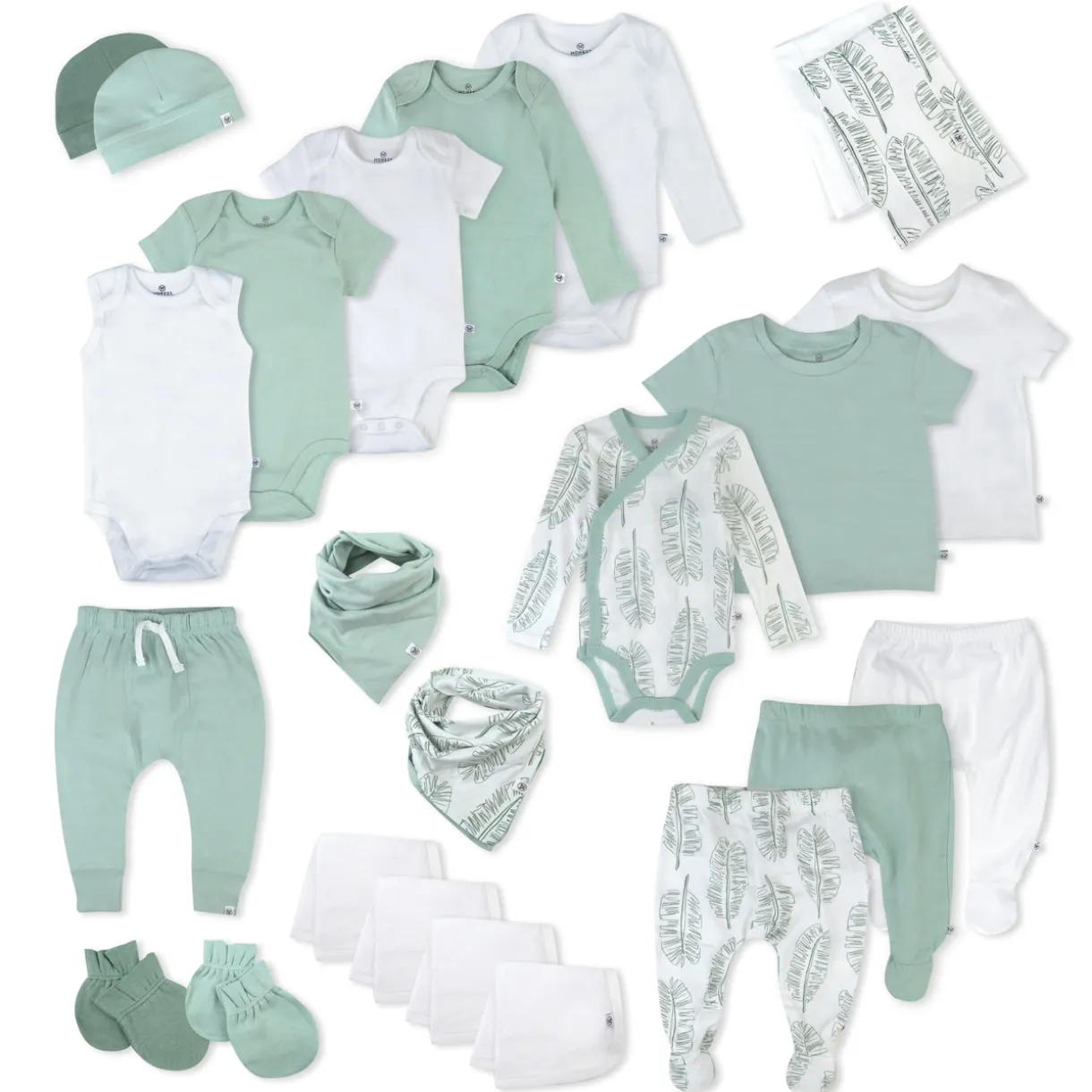 24-Piece OVER THE TOP Organic Cotton Gift Set