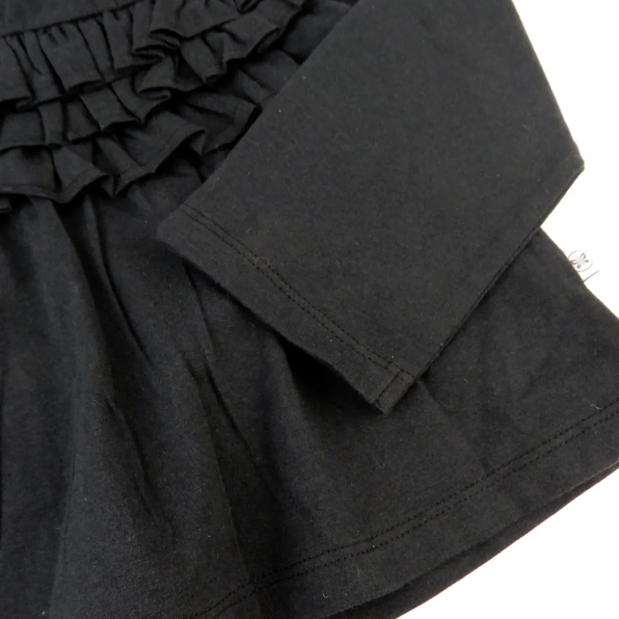 3-Piece Ruffle Top, Flare Legging & Headband Set