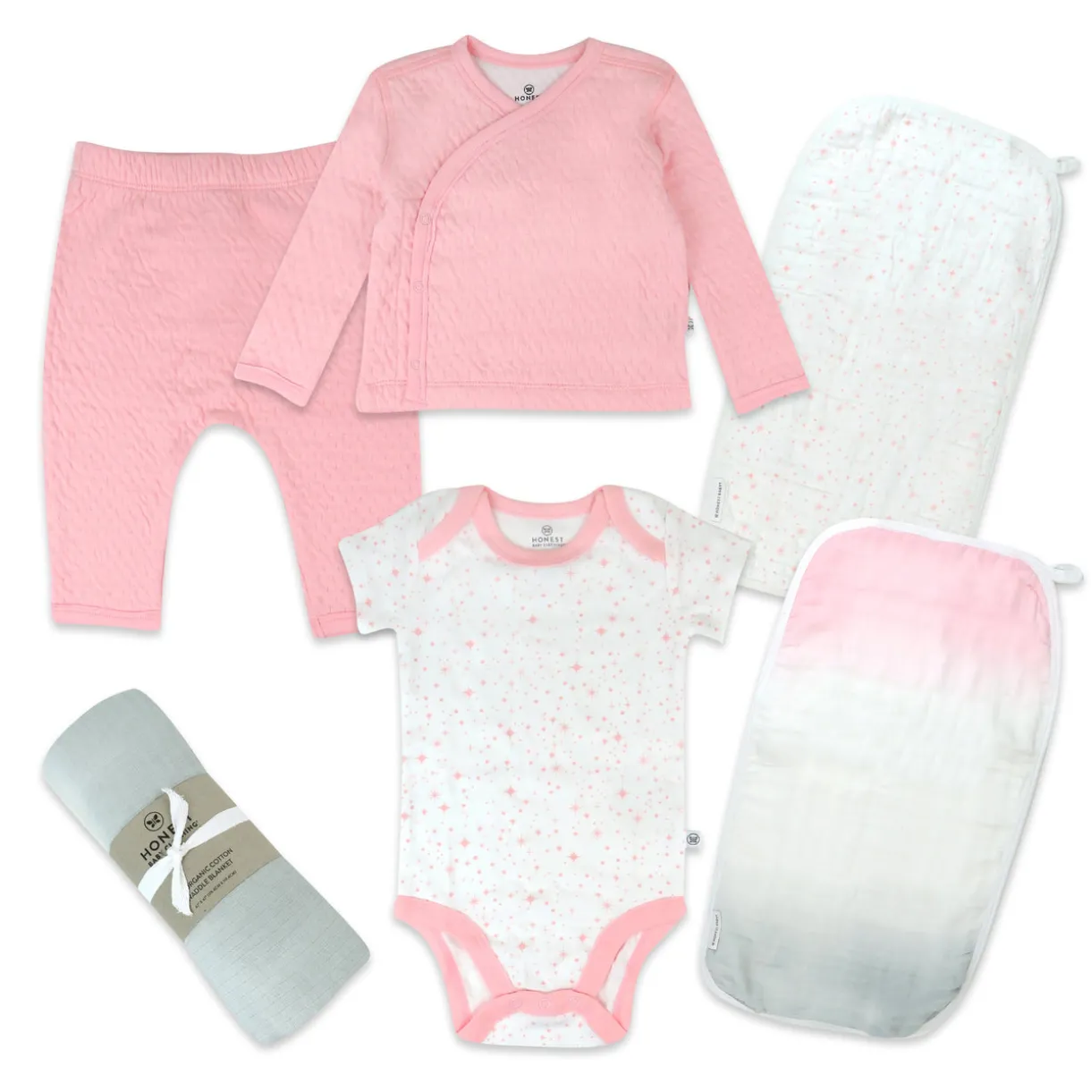 6-Piece TAKE ME HOME Organic Cotton Gift Set