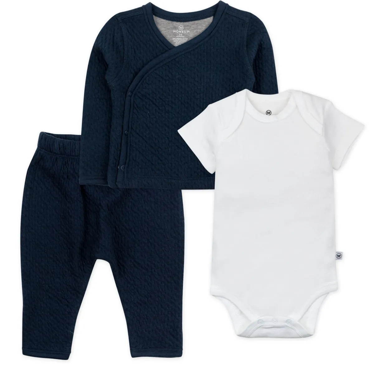 3-Piece TAKE ME HOME Organic Cotton Gift Set