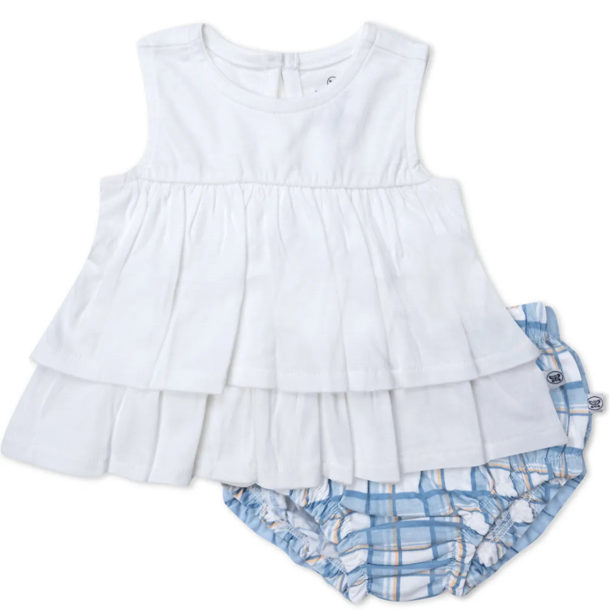 2-Piece Top with Diaper Cover