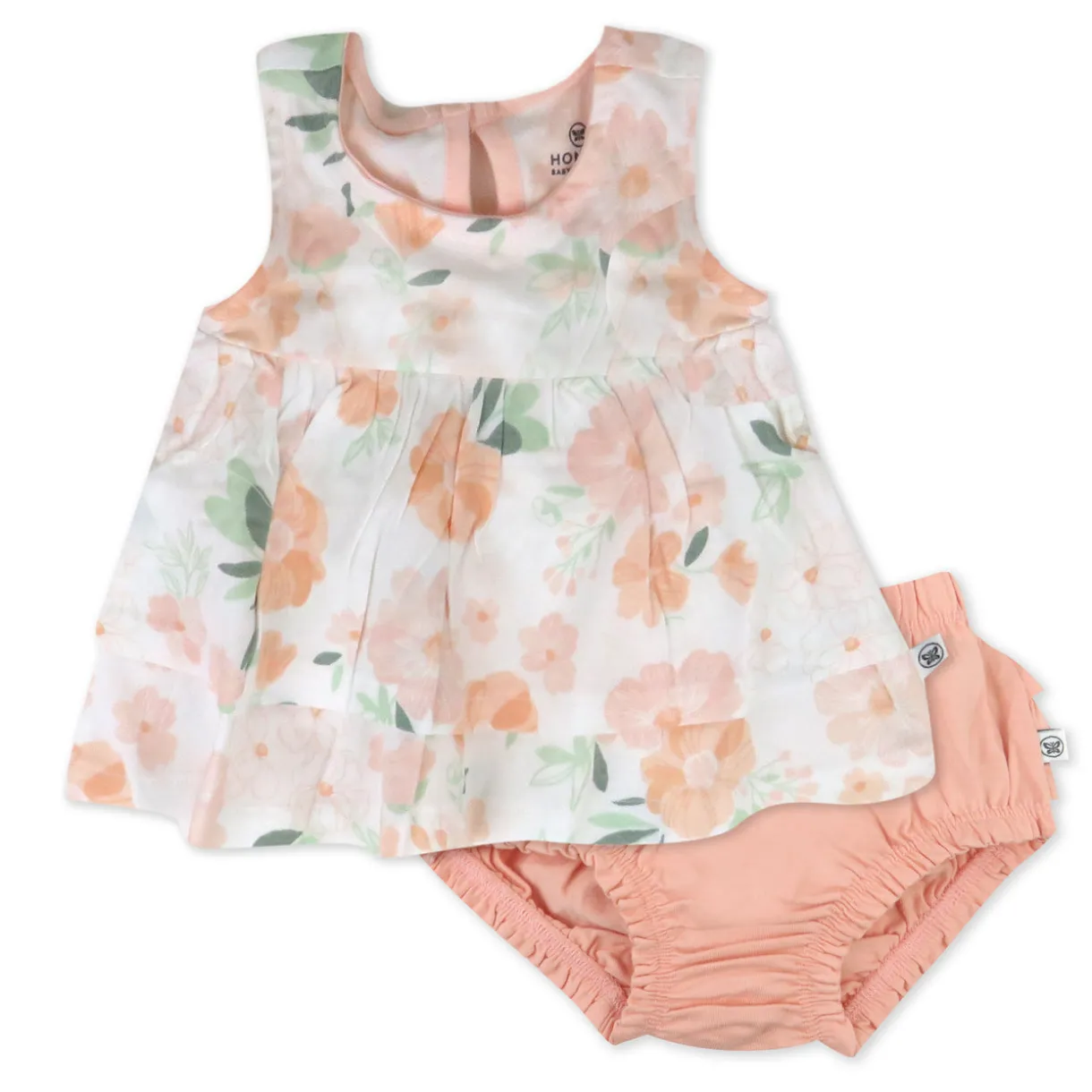 2-Piece Top with Diaper Cover